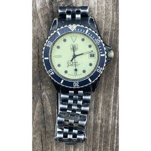 1988 TAG HEUER 1000 980.113 Sapphire Crystal Diver 844 980.031 James Bond Watch